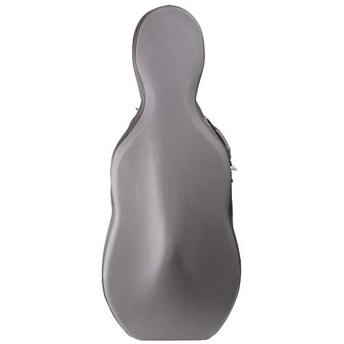 Bam France Flight Cover for 4/4 Cello Cases with Black Exterior and Beige Interior with Wheels