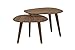 Amazon Brand – Rivet Allyson Mid-Century Modern Two-Shelf Adjustable Coffee Table, Walnut