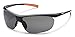 Suncloud Zephyr Polarized Sunglasses – 100% UV Protection – Comfortable Fit, Trendy Design – for Men & Women - Black + Polarized Gray Lenses