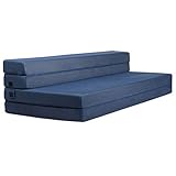 Milliard Tri-Fold Foam Folding Mattress and Sofa