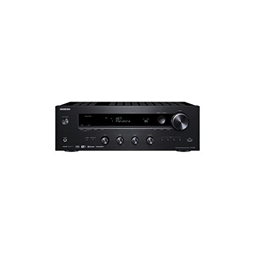 Onkyo TX-8140 Stereo Receiver with Built-In Wi-Fi and Bluetooth Wireless Technology, 2-Channel Network