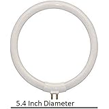 12W T4 6400K Circular Bulb for VTLAMP10 Desk Lamps - 5.4 Inch Outside Diameter