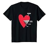 Kids Funny Heart Mom Video Games Pizza Wifi Valentines Day T-Shirt