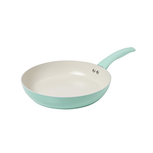 Buy IKO Crema Collection Ceramic Non Stick Fry Pan Dishwasher Safe (10 INCH, Green) Online at