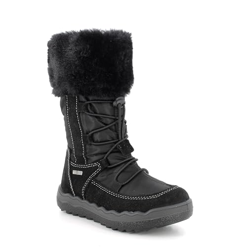Primigi Frozen GTX, Stivali da Neve Bambina, Nero, 25 EU