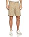 IZOD Men's Saltwater Flat Front Short, True Cedarwood Khaki, 40W