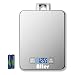 Digital Kitchen Scale Multi-Function Food Scale, 30 lb / 15 kg, Silver, Stainless Steel (Batteries Included)