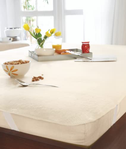 Dormisette Brushed Cotton Mattress Protector - Super King Size (180cm x 200cm)