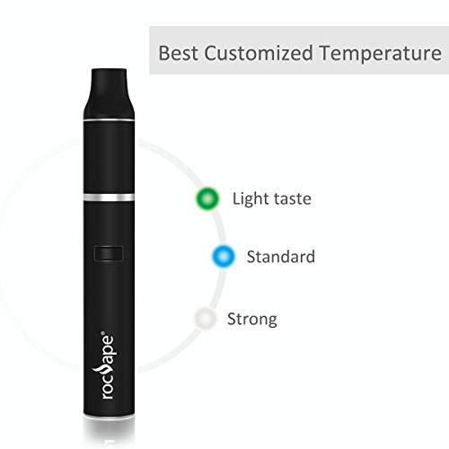 Portable Herbal Cigarettes Dry Herb Vaporizer -Herb X Tobacco Smoking Vaporiser I Customizable Temperature Control Kit Produce Pure N Tasty Vapor - Image 4