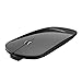 FENIFOX Bluetooth Mouse Slim Mini Whisper-Quiet Flat Portable Wireless Mice Rechargeable Compatible with Laptop,PC,Tablet Android Windows XP(Black)