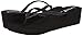 Reef Women's Krystal Star Sandal, Black/Black, 8 M US
