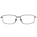 EyeBuyExpress Rectangle Gun Reading Glasses Magnification Strength 0.25