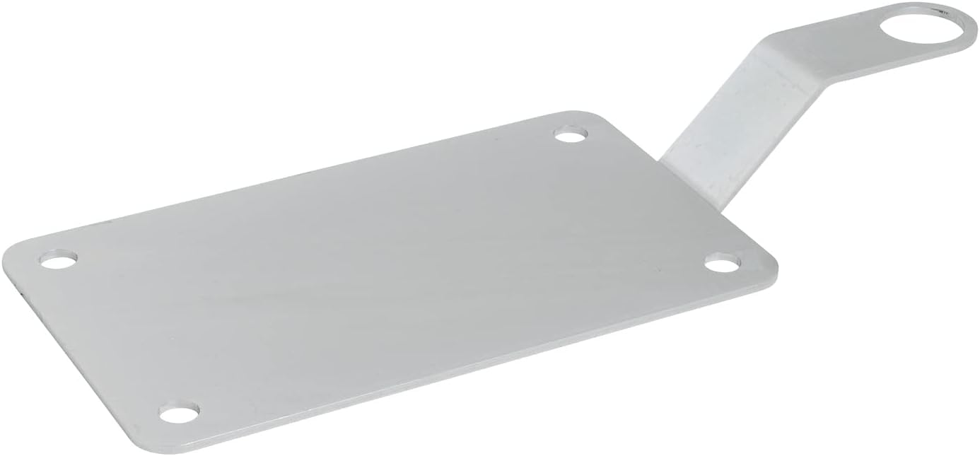 Ground anchor for dogs, removable, loading plate for leashing, dog holder, dog anchor base plate made of steel (1)