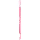Olive &amp; June Cuticle Pusher, Dual-Ended Manicure Tool | Gentle plastic pusher and cleanup edge; stable rubberized grip; safe, easy cuticle care
