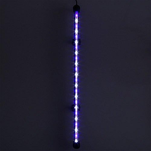 Aquarium Light Fish Tank Lights Remote Control Underwater 18 LED Submersible Waterproof RGB 40cm 16 Color Changing - Thumbnail 4