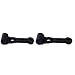 Compatible Bagger Latch Replacement for AYP 109808 and 532109808 (2- Pack)