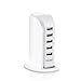 USB Wall Charger, USB Charging Station/Hub, 30W 5 Port USB Wall Charger Power Adapter, Portable Travel Charger Plug for iPhone iPad, Samsung,HTC, Blackberry, Bluetooth Speaker Headset & Power Bank