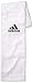 adidas Football Team Towel Dries Hands, Stays-in-Place with Hook and Loop Closure, White, One Size