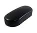 Best Deal on Sunglasses/Eyeglasses Case | 100% | Many Colors | Medium Large | for Men & Women | Metal | Hard | Clam-shell | (AS87 Black with Pouch)