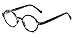 Readers.com The Bookworm Unisex Round Reading Glasses