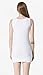 Moxeay Womens Extra Long Stretch Cotton Tank Top (Medium,White)