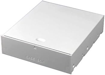 SmartLifeTime Drawer Box (Metal Case + ABS Plastic) for Desktop Computer 5.25 inch Drive Bay (White)