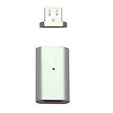 CyberTech Premium Magnetic Micro USB Charging Connector LED Status Display for Android Tablets, Samsung, HTC, LG, Motorola, Sony, Smartphones (Tip Sliver)