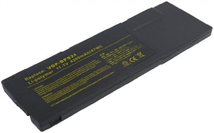 Generic Replacement Laptop Battery VGP-BPS24 Compatible For Sony VAIO VPC-SB18GG VAIO VPC-SB190X Color Black