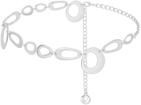 UICIOP Four leaf clover metal waist chain accessory, thin  display picture 2