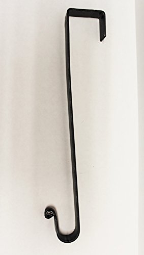 Wrought Iron Wreath Hanger - Hand Made By Amish