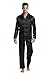 TONY & CANDICE Men's Classic Satin Pajama Set Sleepwear