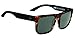 Spy Optic Discord Square Sunglasses, Vintage Tortoise/Happy Gray/Green, 57 mm