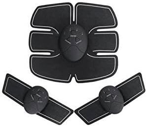 ABS Stimulator &amp; Muscle Toner, Abdominal Toning Belt, EMS Muscle Trainer Wireless Body Gym Workout Home Office Fitness Equipment For Abdomen/Arm/Leg Training Men Women