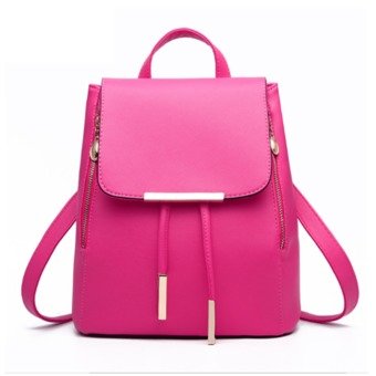 alice girl's pink school backpack