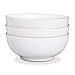 TGLBT Salad Soup Bowls 55 Ounce Porcelain Serving Pho Bowl Set Stackable White,3 Packs