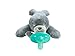 Philips AVENT Soothie Snuggle Pacifier Holder with Detachable Pacifier, 0m+, Seal, SCF347/04- 1 Count (Pack of 1)