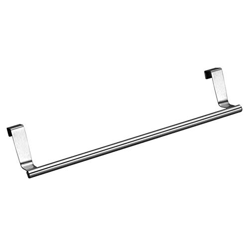JISETY Towel Rack Shelf Over Door Bar Hanging Holder Bathroom Kitchen Cabinet S1 F803
