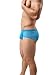 ONEFIT Men's Ultra-slim Sexy Low Waist Breathable Trunks Underwear Boxer Briefs Blue Large