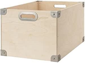 Ikea Snack caja de madera de abedul; (37 x 27 x 30 cm ...
