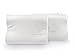 2 - Pack PharMeDoc Contour Memory Foam Pillow - Premium Bedding - Hypoallergenic Washable Case - Firm & Comfortable Optimum Support, Neck Pain & Headache Relief - Side Sleepers, Spine Alignment (2)