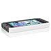 iPhone 5 5S SE Case, Incipio DualPro Case Shockproof Hard Shell Hybrid Authentic Rugged Cover - White/Gray