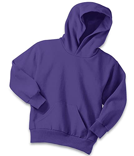Joe's USA Youth Soft and Cozy Hoodies Size XS-Purple