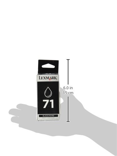 Lexmark No 71 Black Ink Cartridge 15M2971
