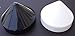 Piling Cone Marine Dock Boat Pylon Edge Post Head Cover Black or White