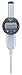 Mitutoyo 543-492B, IDC Digimatic Indicator, .00005"/.0001"/.0005"/0.001mm/0.01mm X 2", 3/8" Stem, Flat Back
