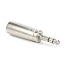 DISINO 1/4 to XLR Male Adapter, Quarter Inch TRS Stereo Plug to Male XLR Converter Audio Coupler Connector - 2 Pack