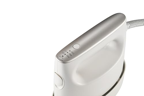 Panasonic 2 in 1 Hand garment steamer with soleplate, Steam & iron, Powershot function, 3 modes of soleplate temperature, Quick start up, Easy & portable, Ivory, NI-FS780CTH