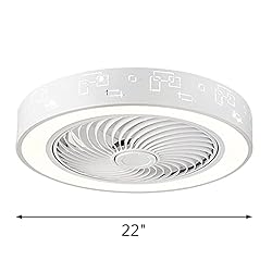 VPchoice Low Profile Ceiling Fan with Light Modern