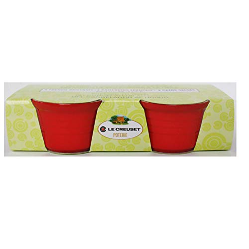 Le Creuset Poterie French Ramekins, Set of 4 Red, 4 3/4 Oz. Pricepulse