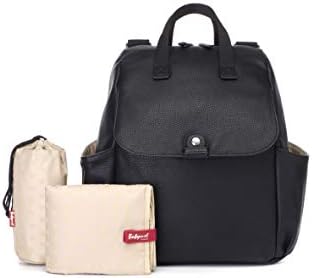 vegan leather nappy bag